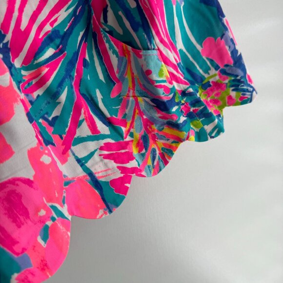 NWT Lilly Pulitzer Dahlia Short in Gumbo Limbo Pattern, Size XS - Picture 8 of 8
